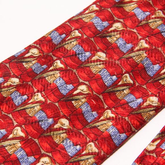 Vintage Robert Talbott Abstract Print Hand Sewn Silk Tie 4" x 57" - Picture 4 of 7